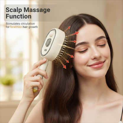 Electric Spray & Massage Hair Brush