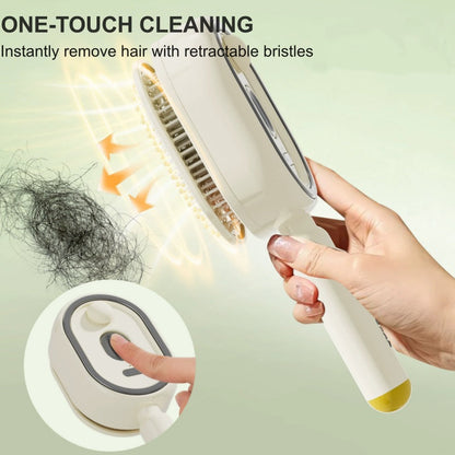 Electric Spray & Massage Hair Brush
